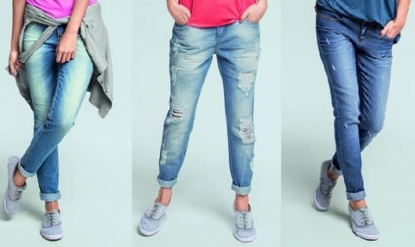 tendência de jeans para o inverno