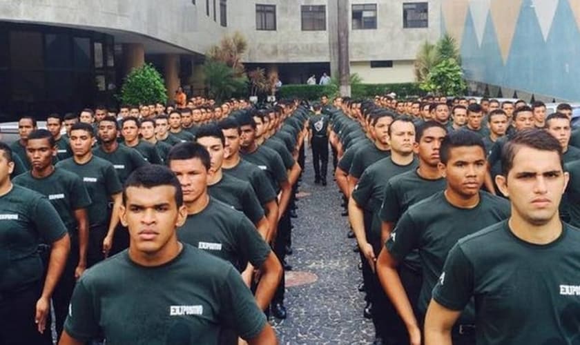 Gladiadores do Altar, grupo composto por jovens da Igreja Universal do Reino de Deus.