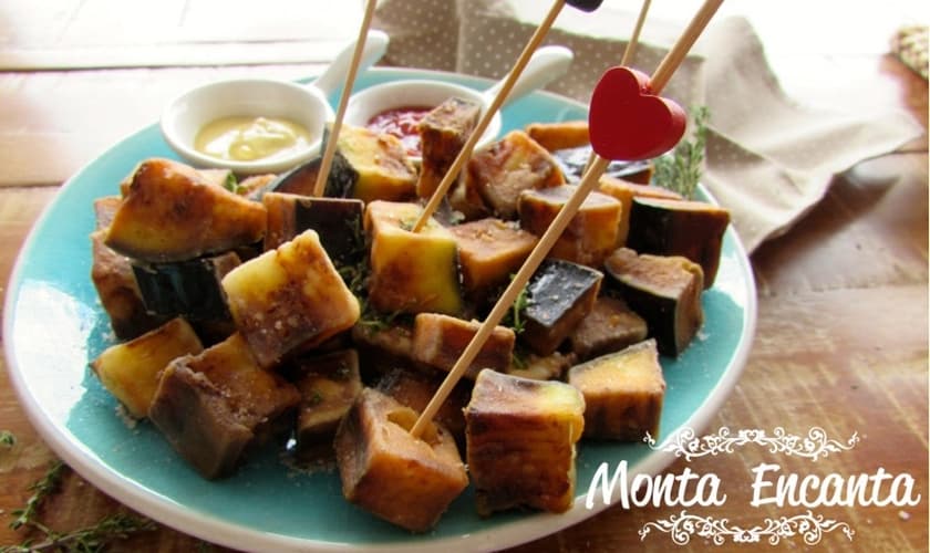 Berinjela à milanesa