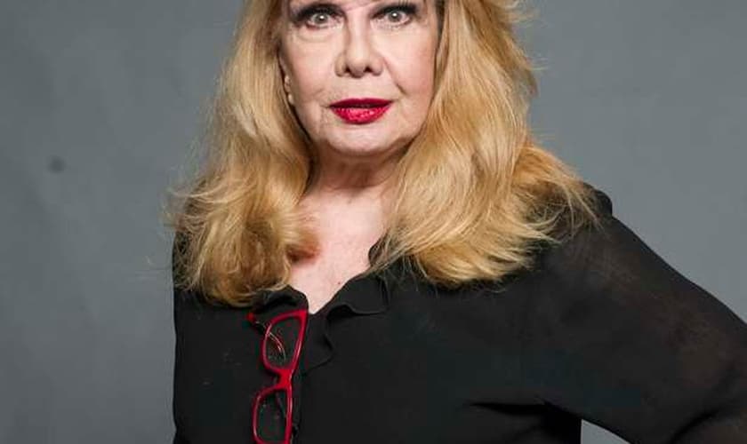 Rogéria relatou fatos bíblicos usando a linguagem gay. (João Cotta/TV Globo)