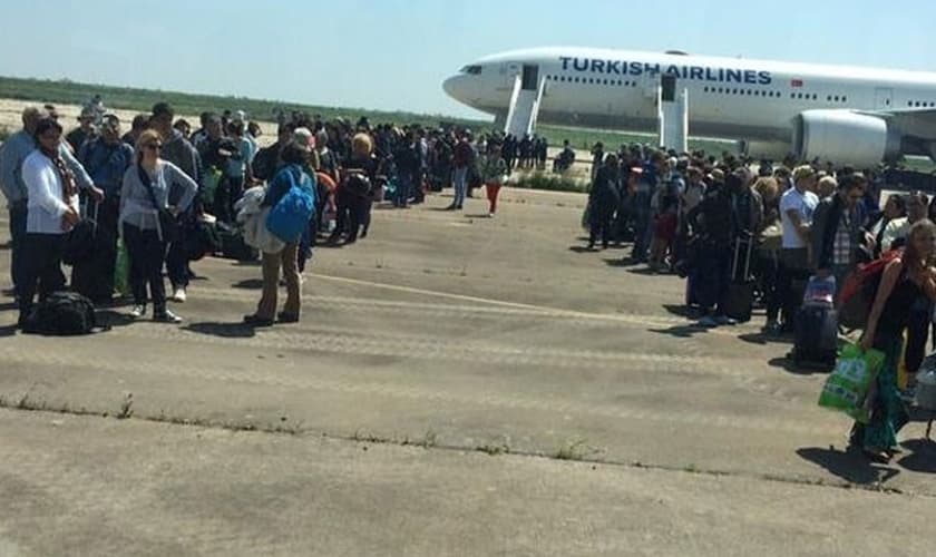 Avião da Turkish Airlines,