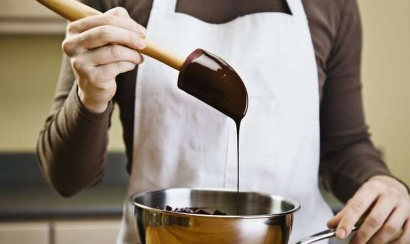 passo a passo do chocolate caseiro