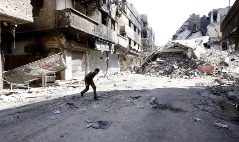 Síria desolada