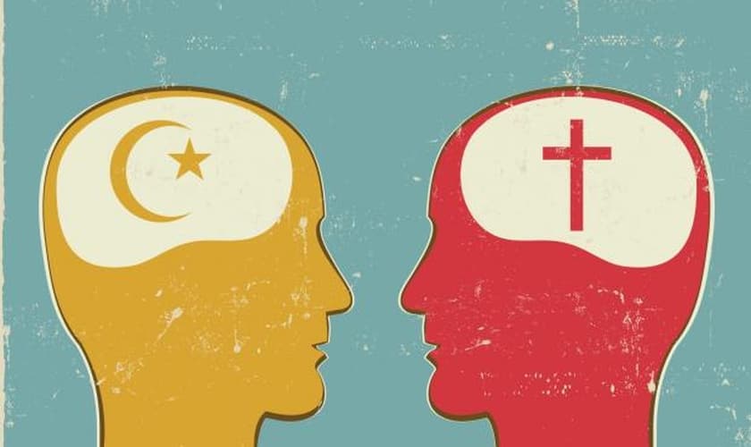 Imagem Ilustrativa: Islamismo versus Cristianismo. (informationng)