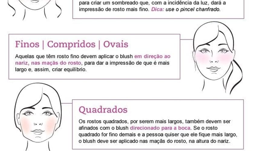 Blush,bronze e iluminador para arrasar na maquiagem