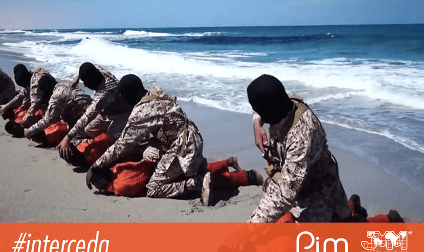 Estado Islâmico executando cristãos etíopes