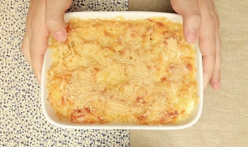 Mac and cheese ao forno