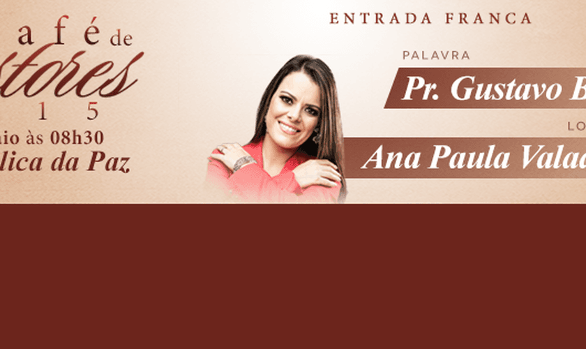 Nesta edição, o encontro terá como preletor o Pr. Gustavo Bessa (Igreja Batista da Lagoinha) e o momento de louvor ficará por conta de Ana Paula Valadão