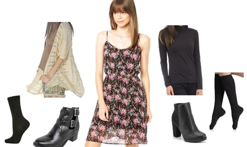 Looks de verão adaptadas para o inverno