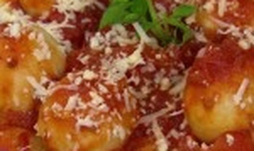 Nhoque de massa de coxinha