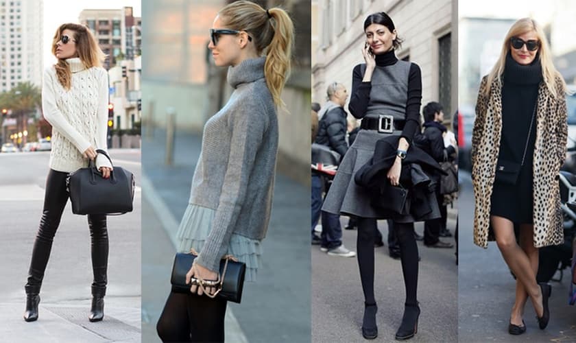 gola alta é peça tendência no inverno 2015