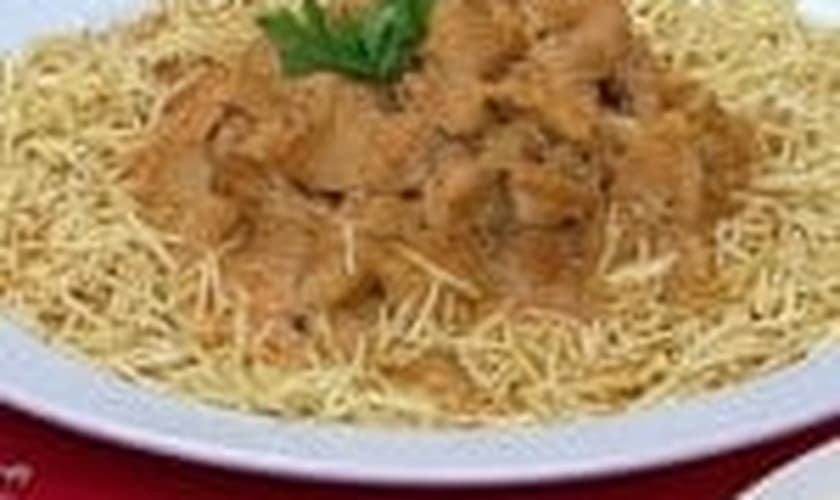 Strogonoff na panela de pressão