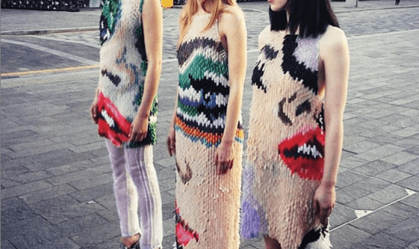 Vestido Unhas Postiças