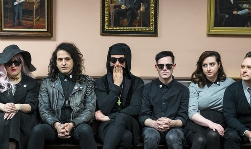 Membros do Templo Satânico. (Foto: Lansing State Journal)