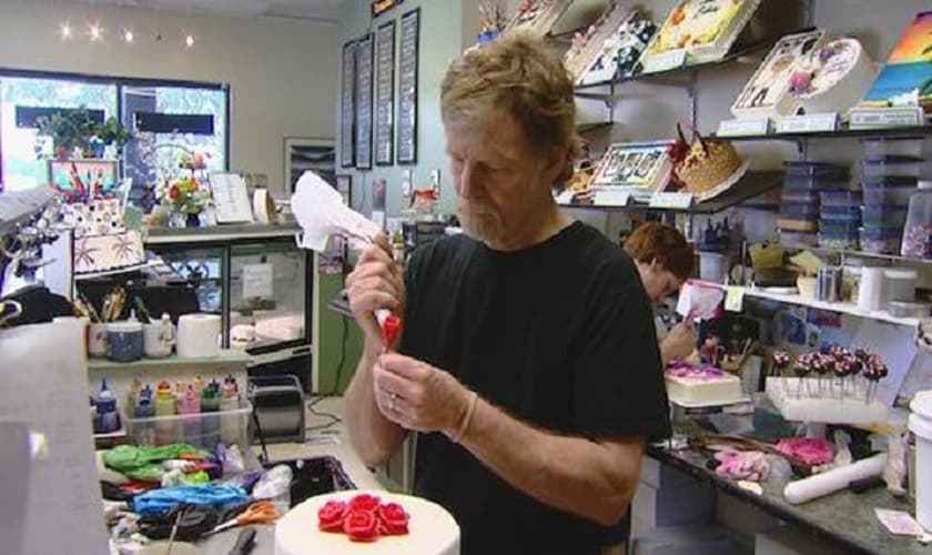 Jack Phillips é dono da confeitaria Masterpiece, no estado do Colorado (EUA).
