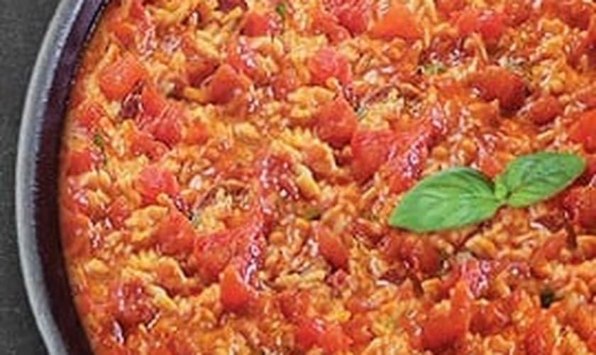 Arroz de forno cremoso