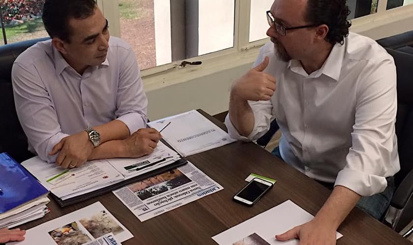 Benjamin Bill e Carlos Alberto Bezerra