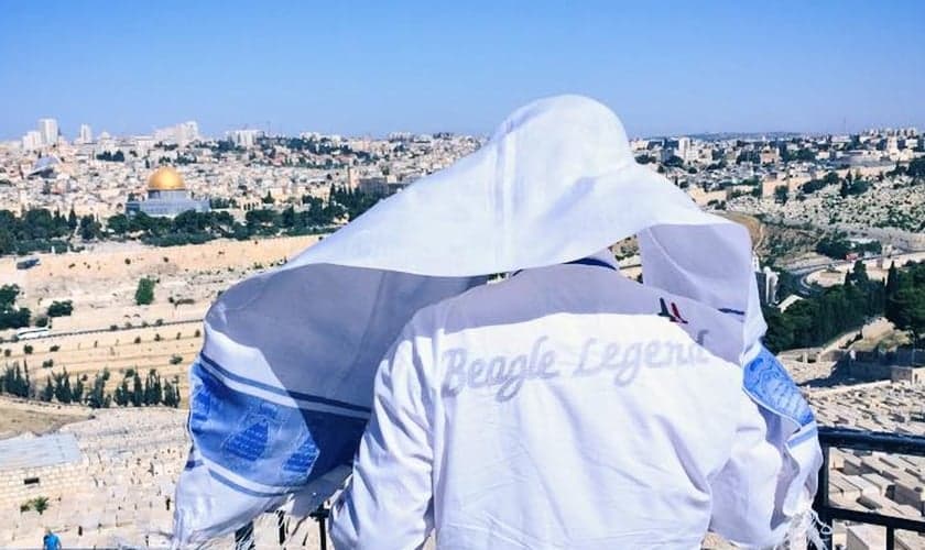 A emoção que Israel gera nos turistas acontece em muitos pontos históricos do país. (Foto: Joel Engel)