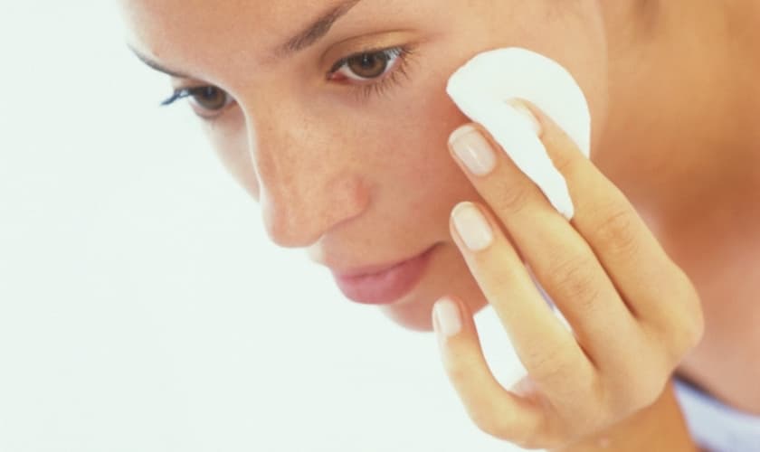 Removendo a maquiagem