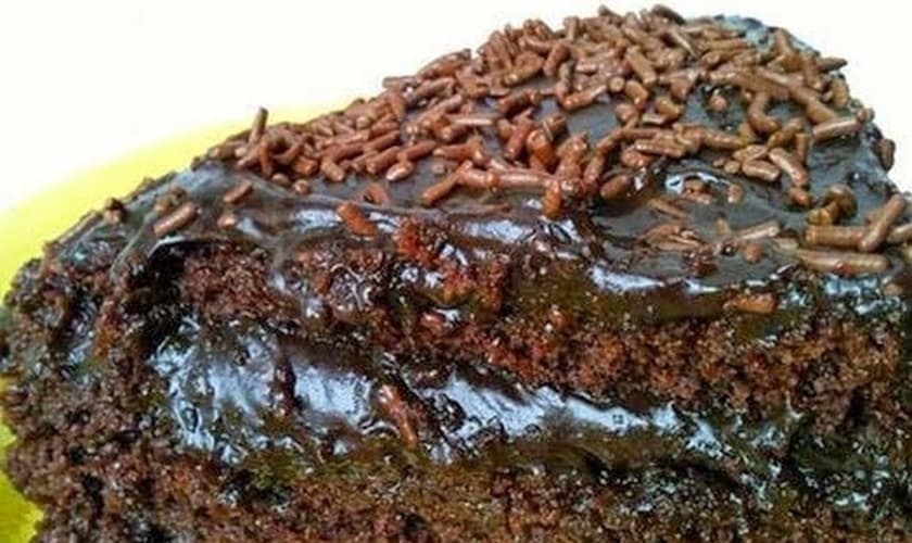 Bolo brigadeiro prático