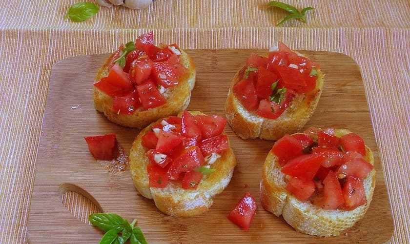 Mini bruschettas