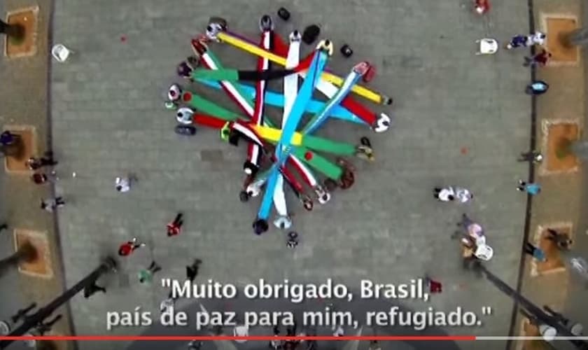 Clipe dos refugiados no Brasil