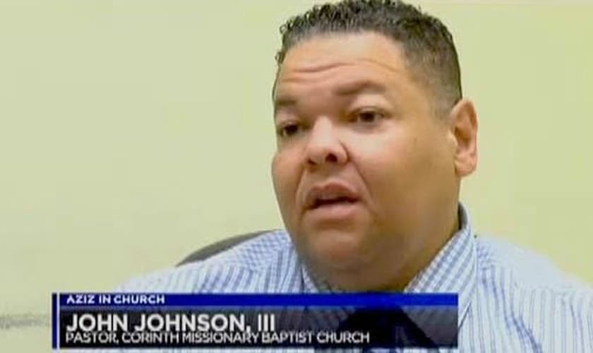 Pastor John Johnson III, da Igreja Batista Missionária de Corinto em Bullard, no Texas. (Foto: KLTV-7)