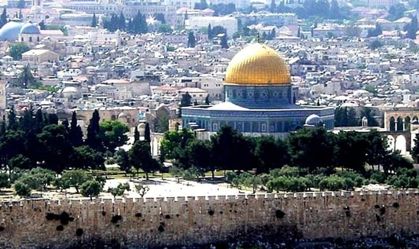 Mesquita de al-Aqsa, no chamado 'Monte do Templo', em Jerusalém