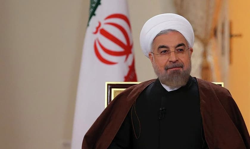 Presidente do Irã, Hassan Rohani.