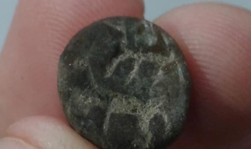 O selo de 3 mil anos, feito de pedra calcária e esculpido com desenhos de alguns animais, foi encontrado por uma criança russa. (Foto: Jerusalém Post)