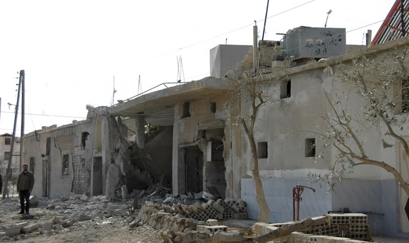 A população da cidade passou de 15 mil para apenas dois mil nos últimos meses. Foto: (Christian Examiner)