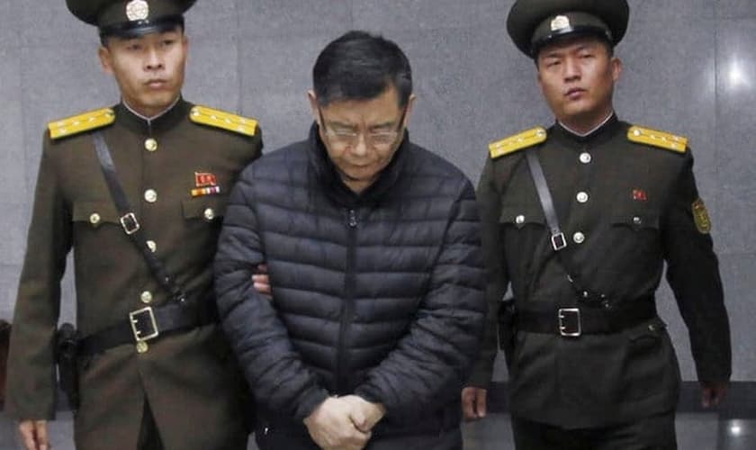 (Foto: Jon Chol Jin/AP)