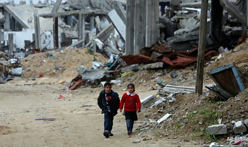 A vida tem se tornado cada dia mais difícil neste pequeno território. (Foto: Mint Press News)