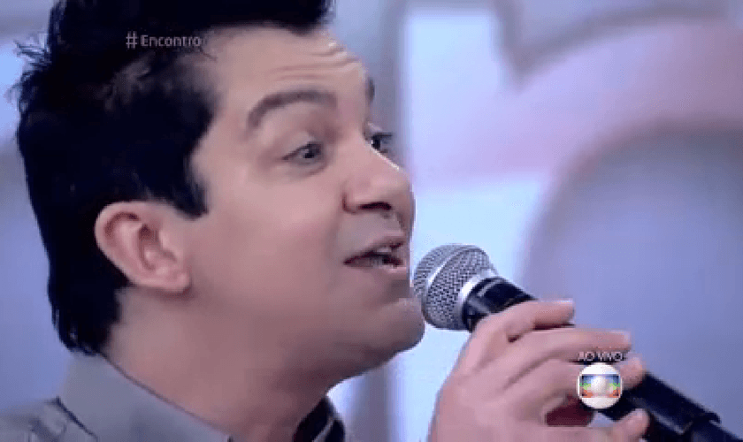 Regis Danese no programa Encontro com Fátima (Imagem: reprodução)