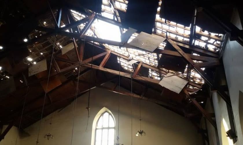 Igreja Armenian Evangelical Emmanuel em Alepo (Imagem: reprodução)