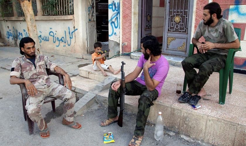Imagem: Exército Livre Sírio (reprodução)