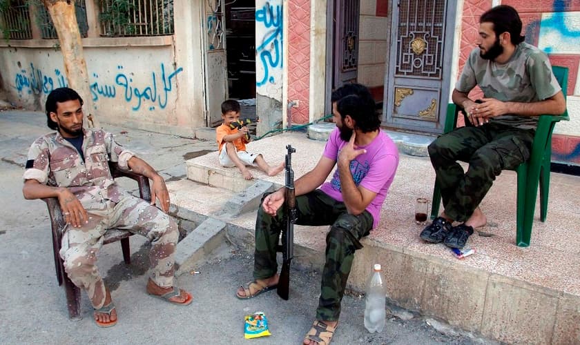 Imagem: Exército Livre Sírio (reprodução)