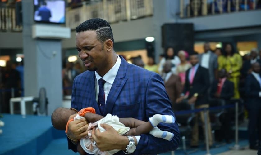 O caso aconteceu no dia 7 de fevereiro, na igreja Mountain Miracle and Liberation Ministries. (Foto: Reprodução/Bella Naija)