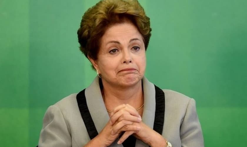 Novamente, a presidenta fez um apelo para que as igrejas colaborem nos trabalhos de conscientização. (Foto: Estadão)