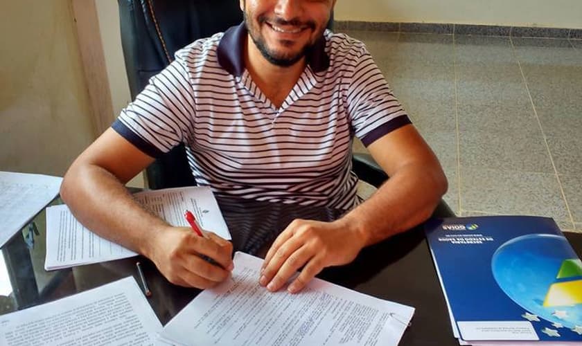 Prefeito Municipal de Goiandira, Erick Marcus. (Foto: Facebook/Prefeitura de Goiandira)