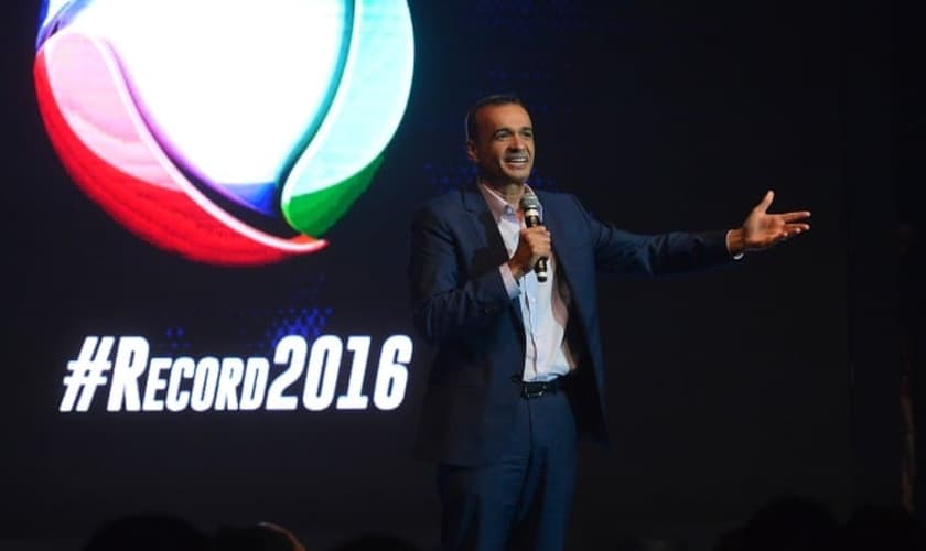 Vice-presidente artístico e de produção da Record, Marcelo Silva. (Foto: Eduardo Enomoto/R7)