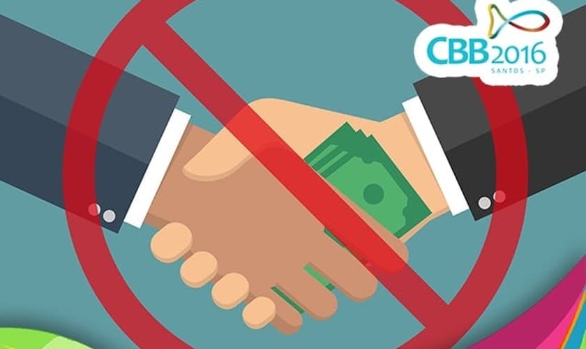 Imagem promocional da palestra "10 Medidas Contra a Corrupção", ministrada pelo procurador Deltan Dallagnol, na Expo CBB 2016. (Imagem: Divulgação / CBB 2016).