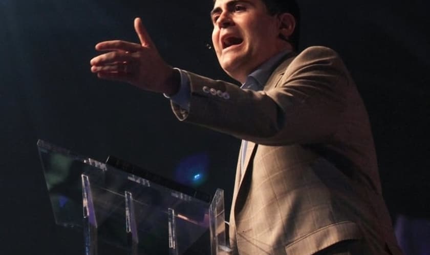Russell Moore palestra na Conferência de pastores da SBC no Centro de Convenções Greater Columbus em Columbus, Ohio em 14 de junho. Foto: Adam Covington