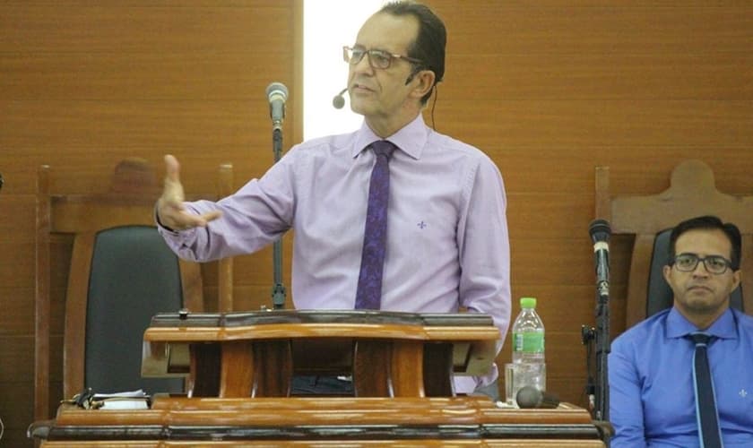 Pastor Marcos Rogério Martins Araújo, da Igreja Batista Peniel. (Foto: Reprodução/Facebook/Peniel Três Lagoas)