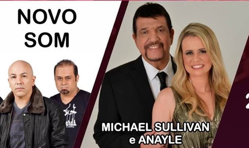 Novo Som e Michael & Anayle Sullivan confirmam presença na Expoevangélica 2016 (Foto: Divulgação)