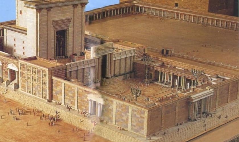 O plano é construir o Templo de Herodes, a Fortaleza Antonia e Palácio de Herodes, com o local da crucificação de Jesus, o palácio do Sumo Sacerdote e outros edifícios menores. (Imagem: Templo de Herodes)