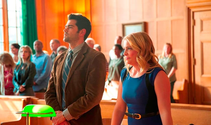 O elenco está repleto de nomes consagrados como Melissa Joan Hart (Sabrina – Aprendiz de Feiticeira). (Foto: Divulgação).