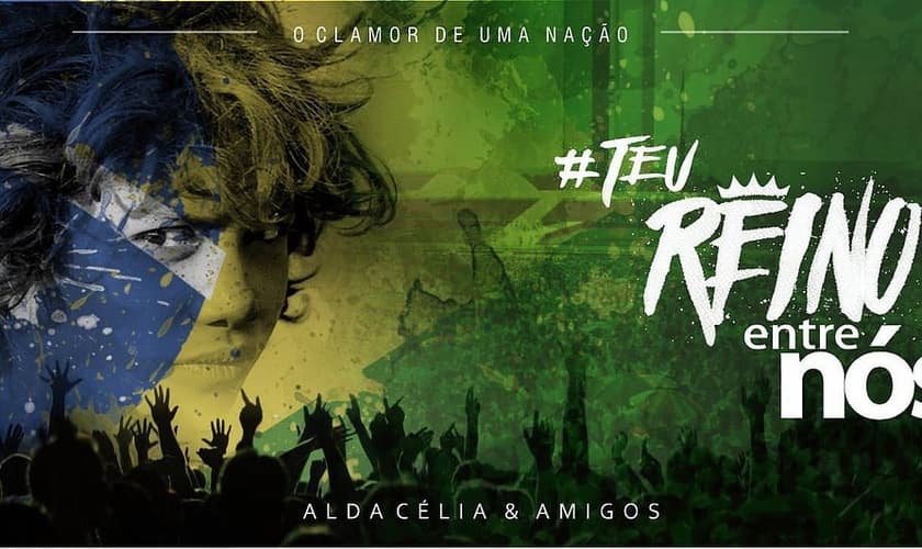 A cantora comenta que o Brasil pode ser governado por Deus. (Foto: Divulgação).