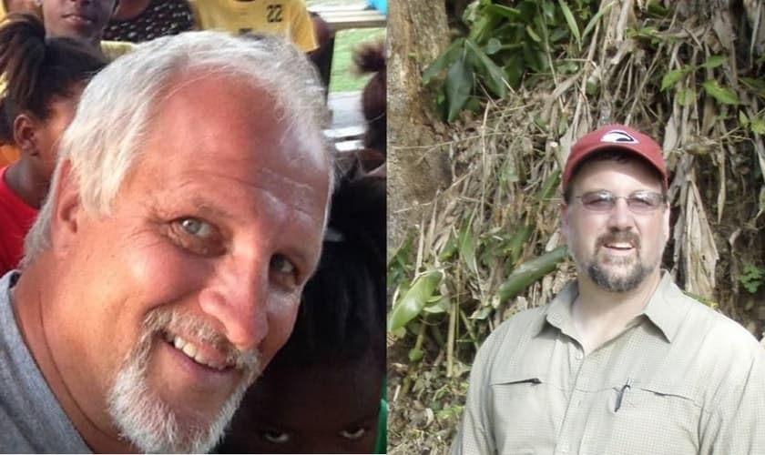 Harold Nichols, 53 anos (à esquerda) e Randy Hentzel, 48 anos (à direita) trabalhavam como missionários na Jamaica e foram encontrado mortos no último final de semana. (Imagem: Facebook)