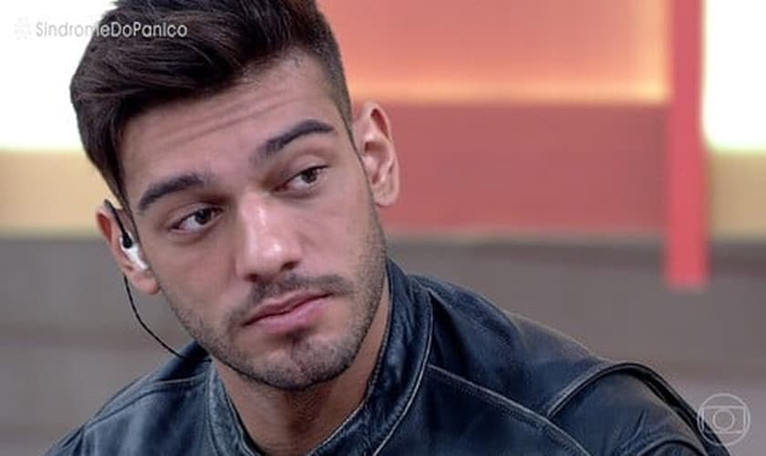 Lucas Lucco falou no programa “Encontro” sobre as lições que ele aprendeu durante o período de depressão. (Foto: Reprodução/TV Globo)